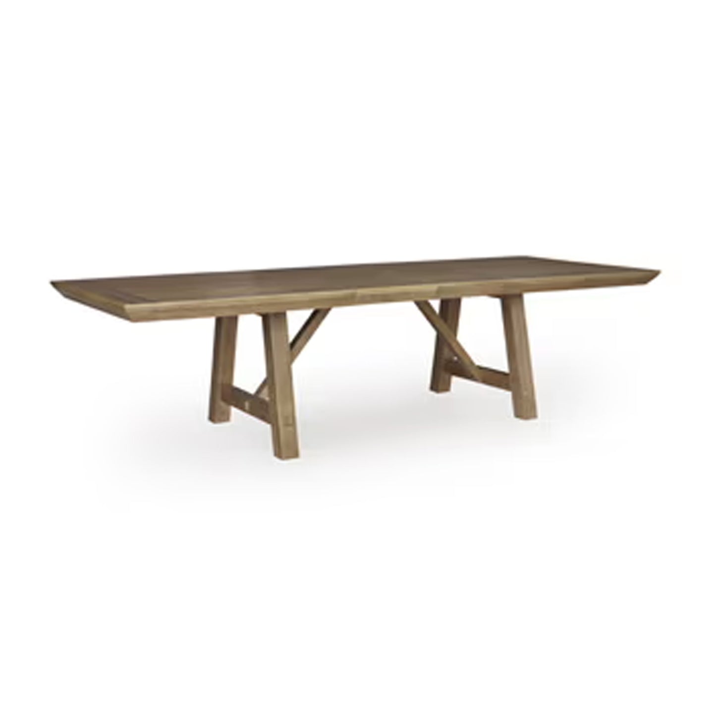 Ridgester - Rectangular Dining Room Extension Table - Light Brown