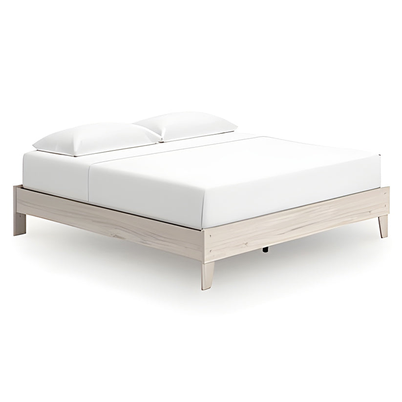 Socalle - Light Natural - King Platform Bed