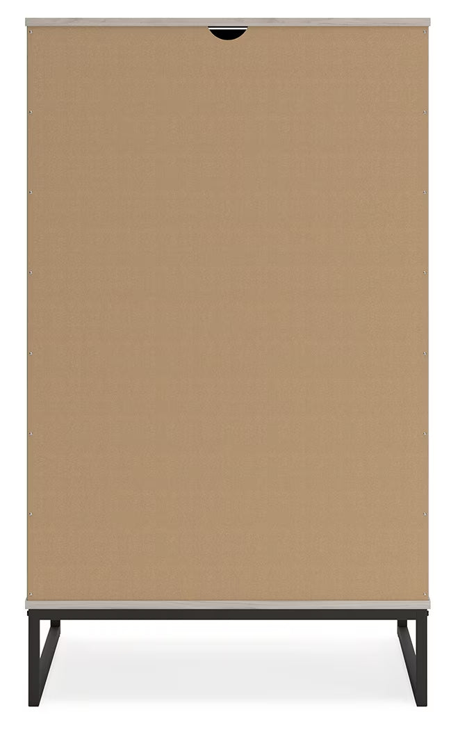 Socalle - Light Natural - Five Drawer Chest