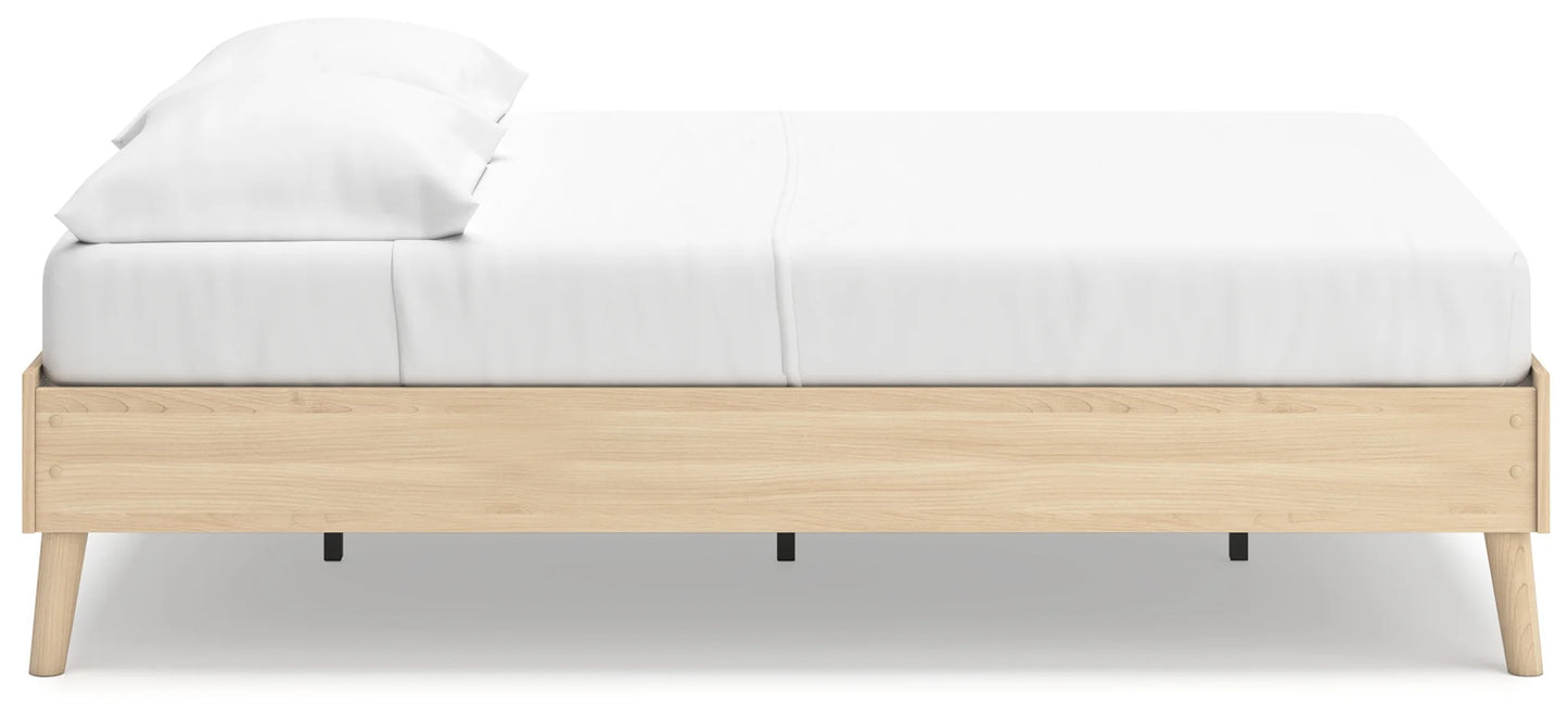Cabinella - Tan - Full Platform Bed 6