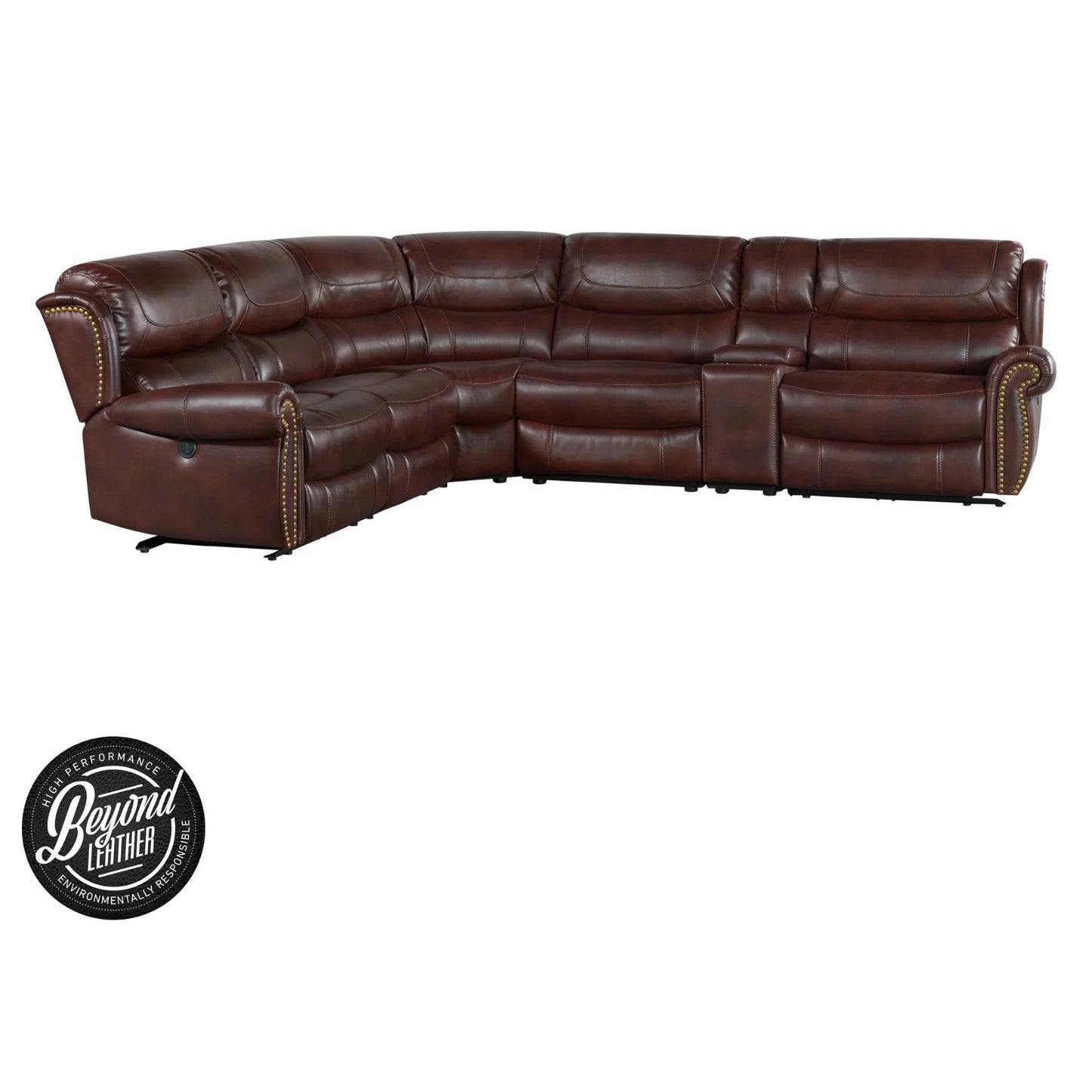 Hyde Park - Armless Recliner - Banner Mahogany
