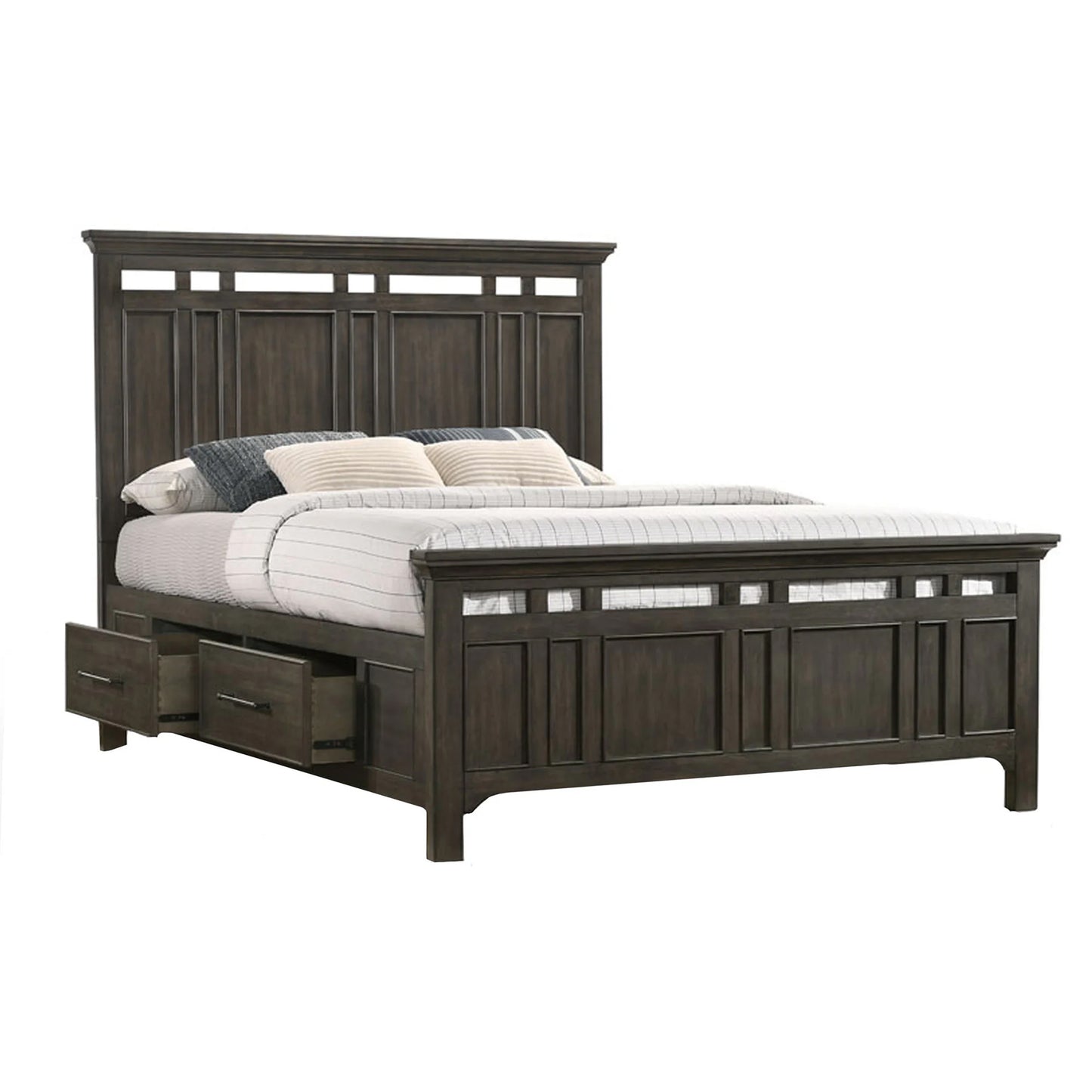 Hawthorne - Queen Storage Bed - Burnished Clay