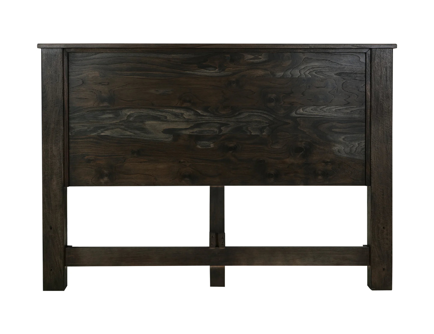 Dark Teak - Queen Bed - Oil Black