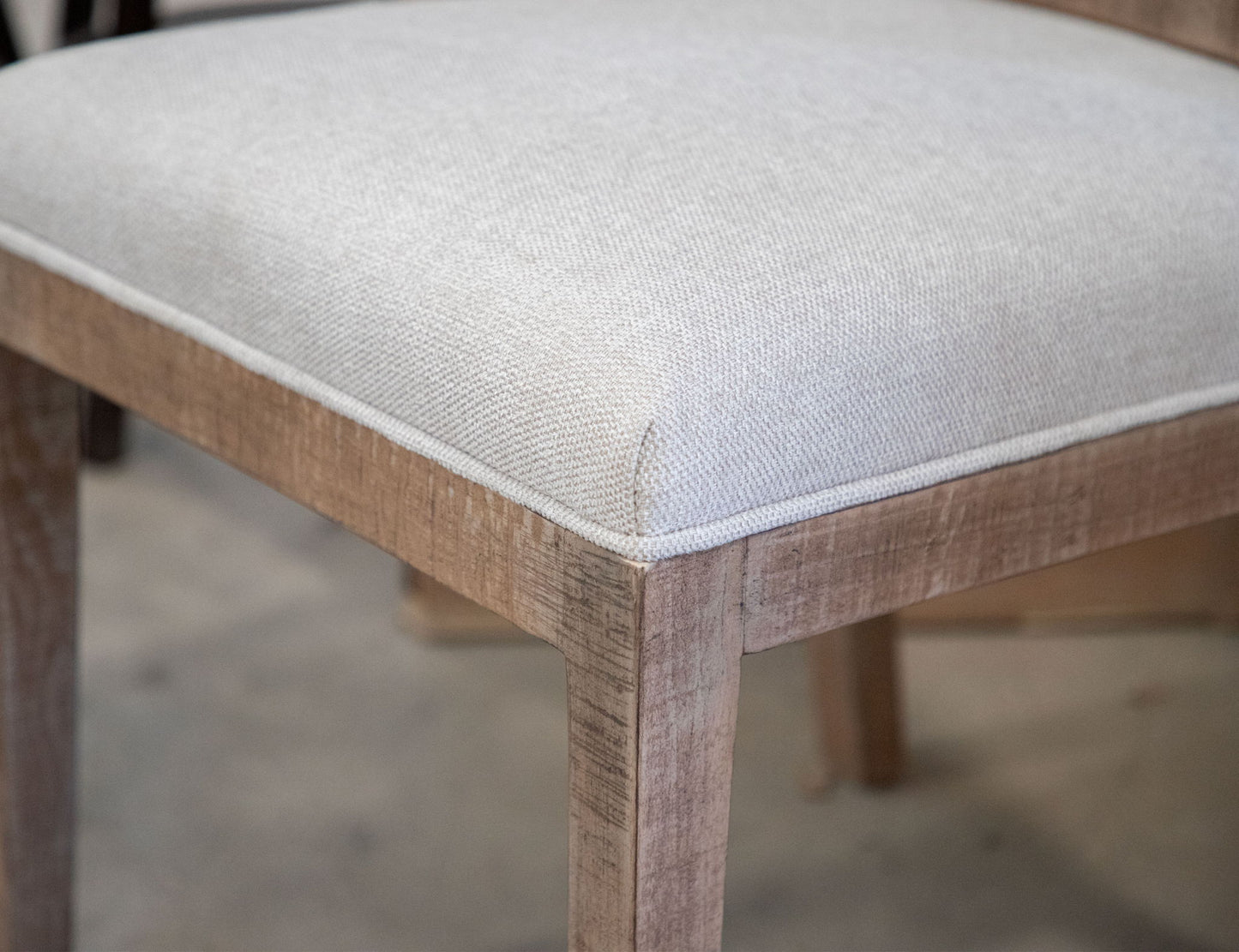 Aruba - Chair - Brown / Light Silver