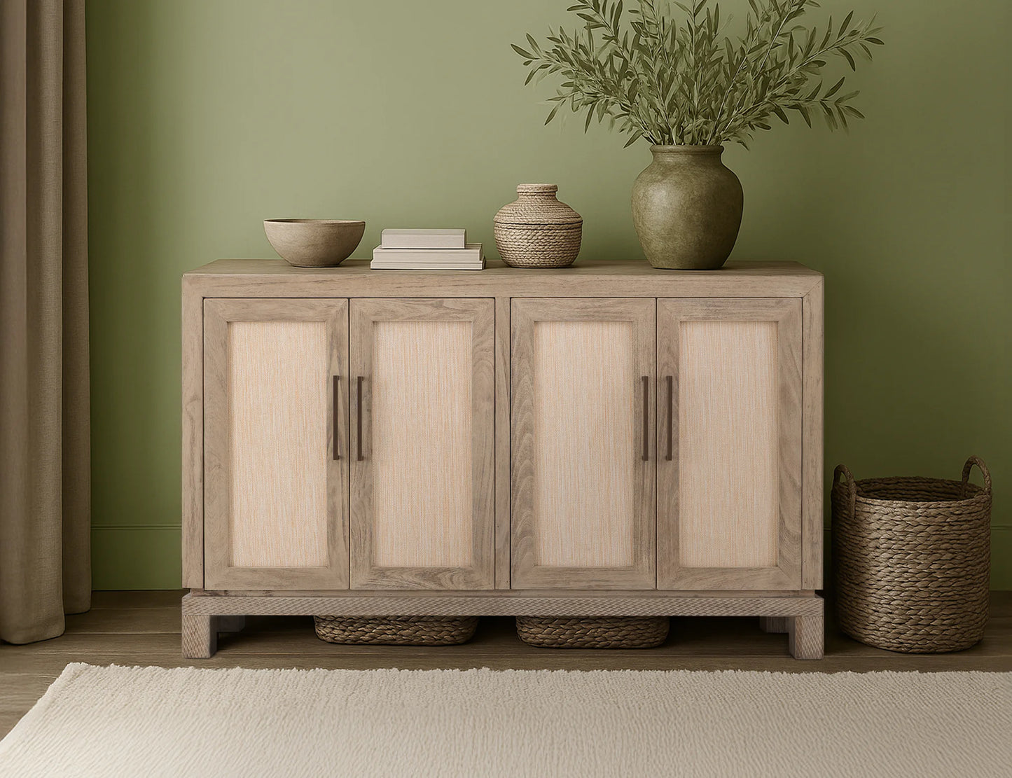 Solara - 4-Door Console - Ivory White