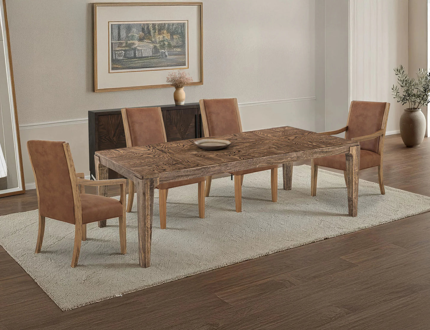 Verona - Table - Brown