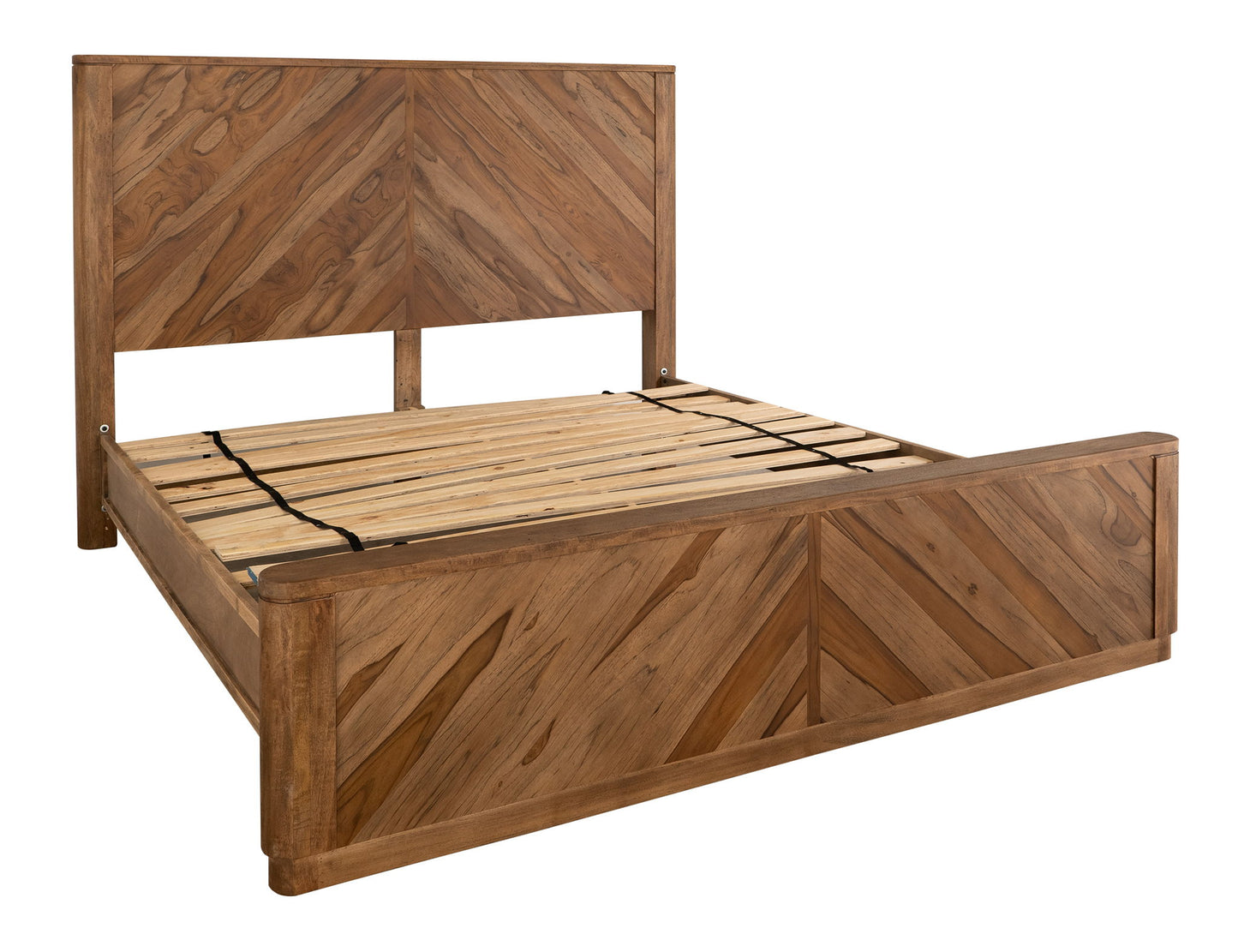 Balam - King Bed - Light Brown