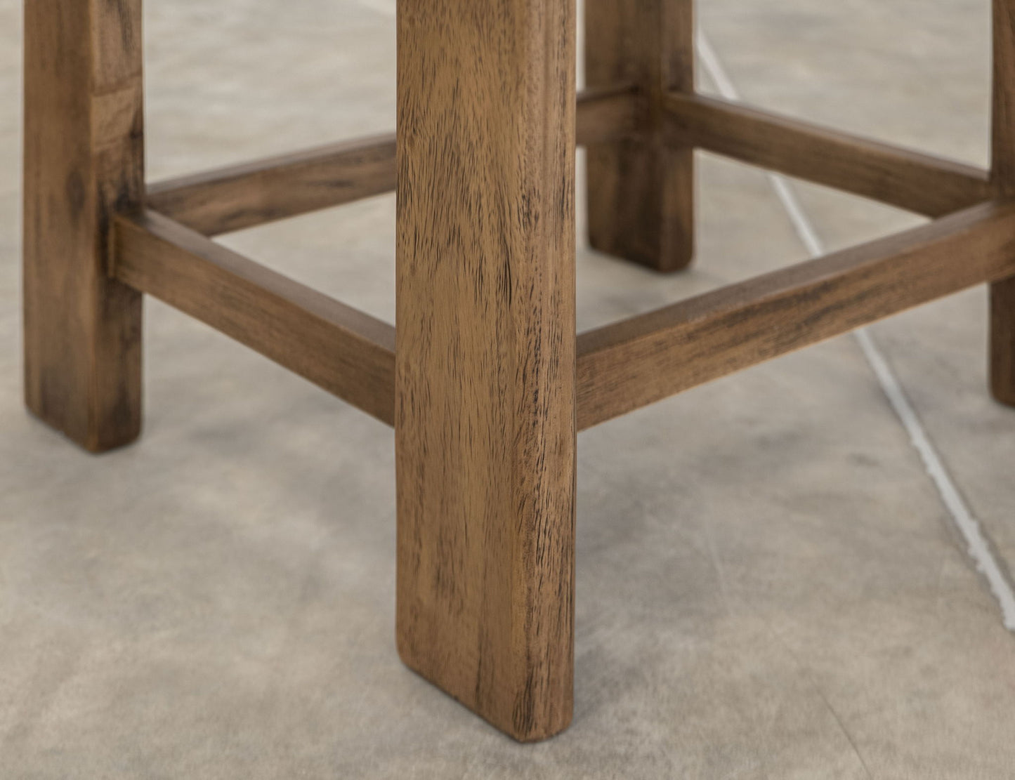 Balam - Stool - Brown / Green