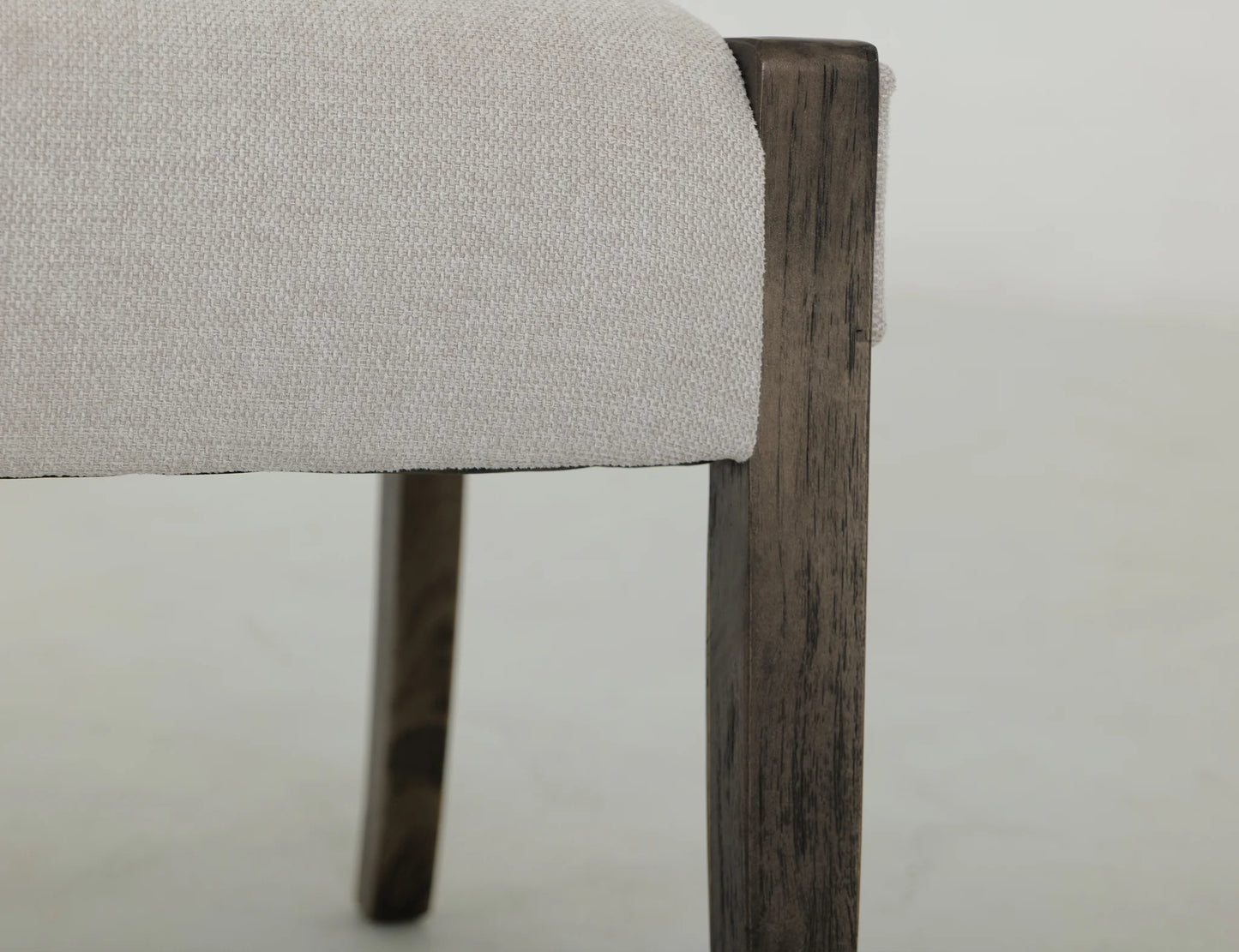 Black Balam - Upholstered Chair (Set of 2) - Ivory White