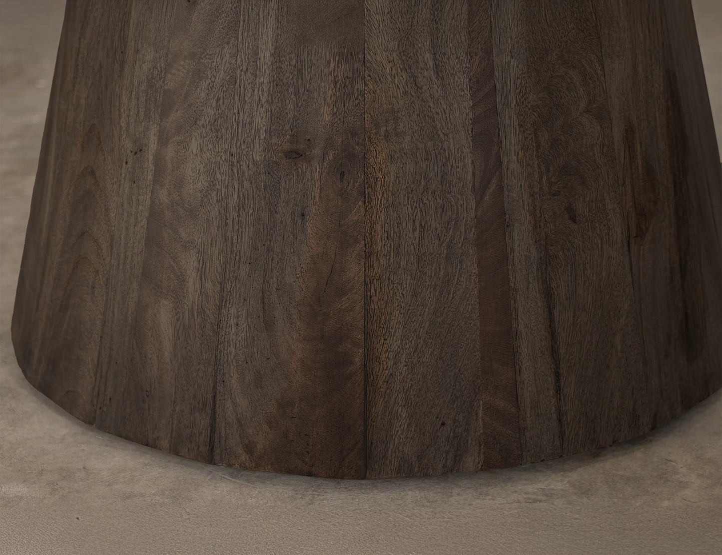 Black Balam - Round Dining Table - Oil Black