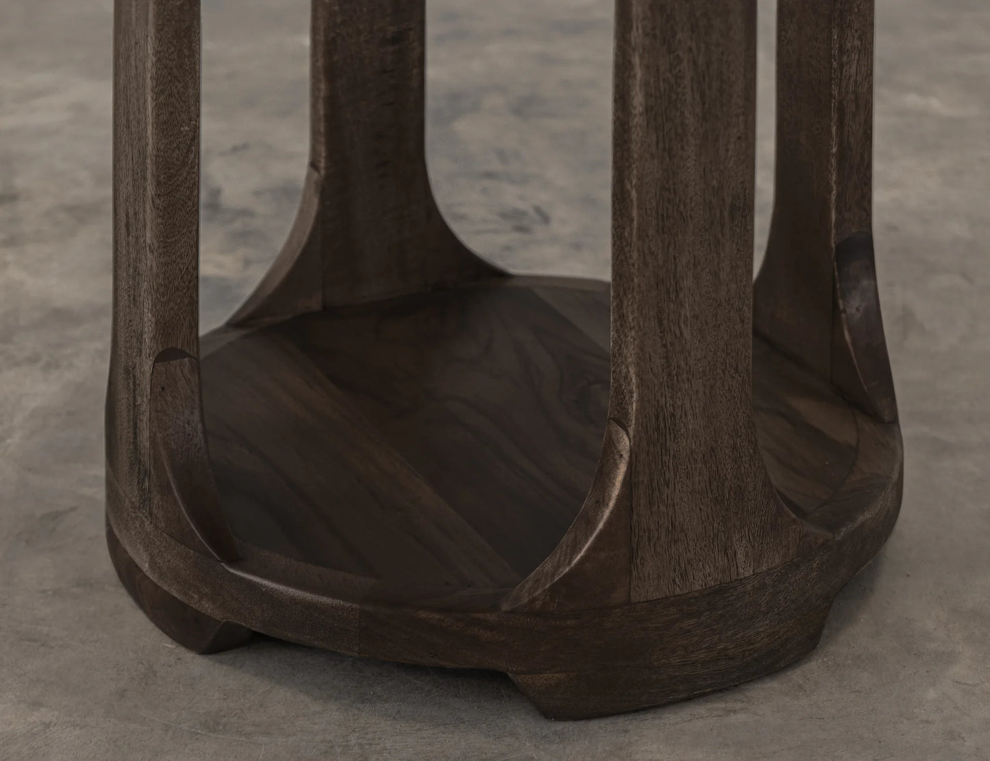 Black Balam - 1 Shelf End Table - Oil Black