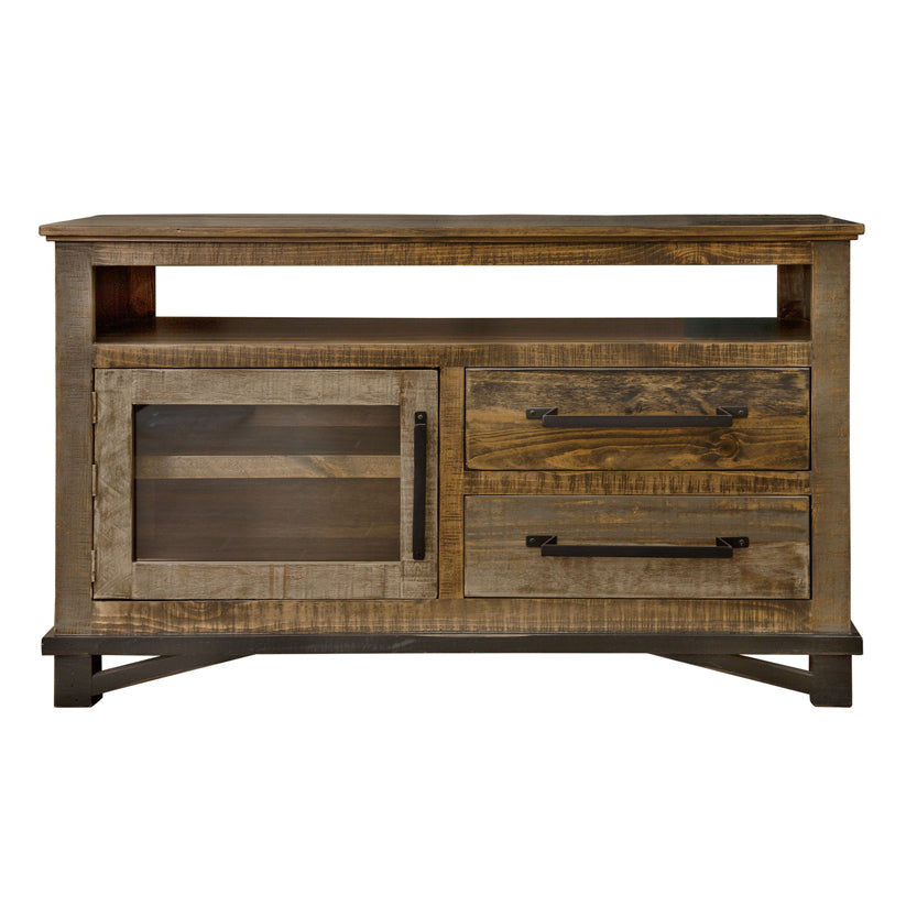 Lavenhorne - Pebble - Dbl Rec Loveseat W/Console