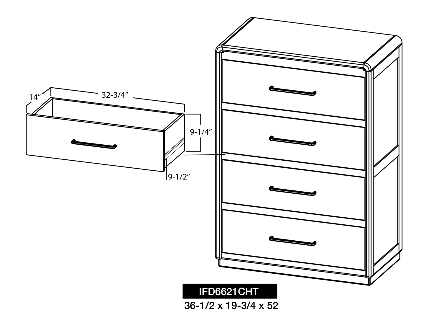 Mezquite - Chest - Mezquite Brown