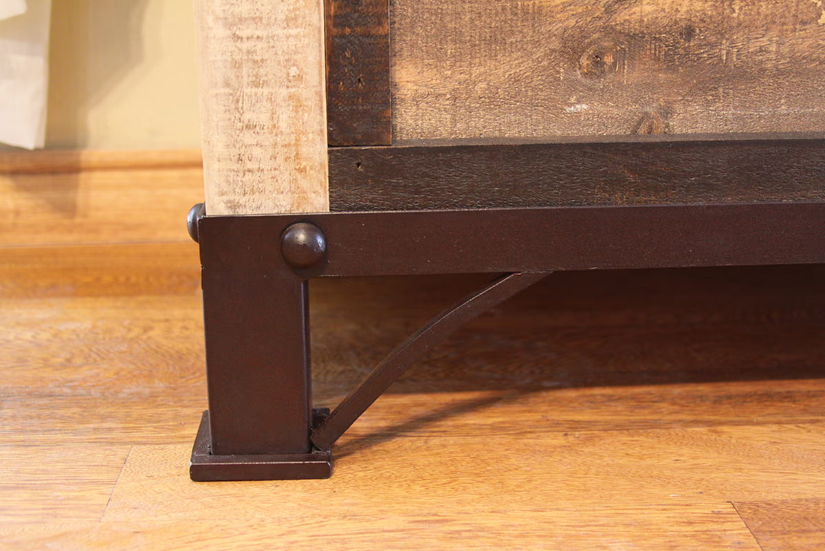 Antique - 4 Drawer Chest - Multicolor