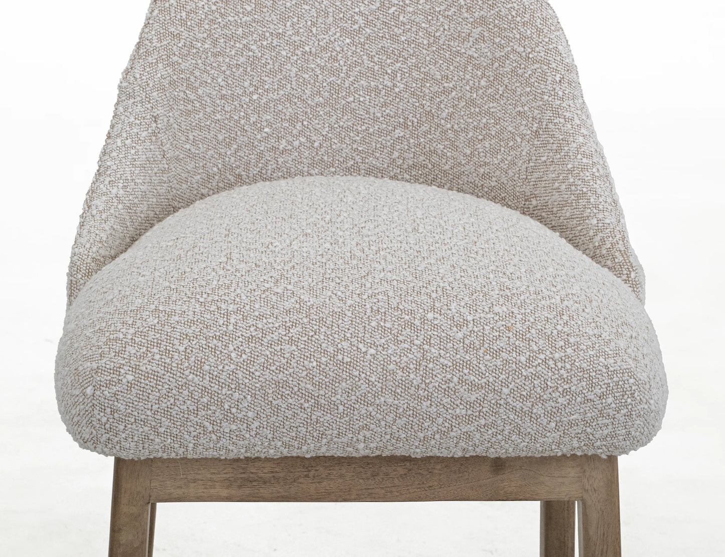 Emma - Upholstered Barstool - Light Cream