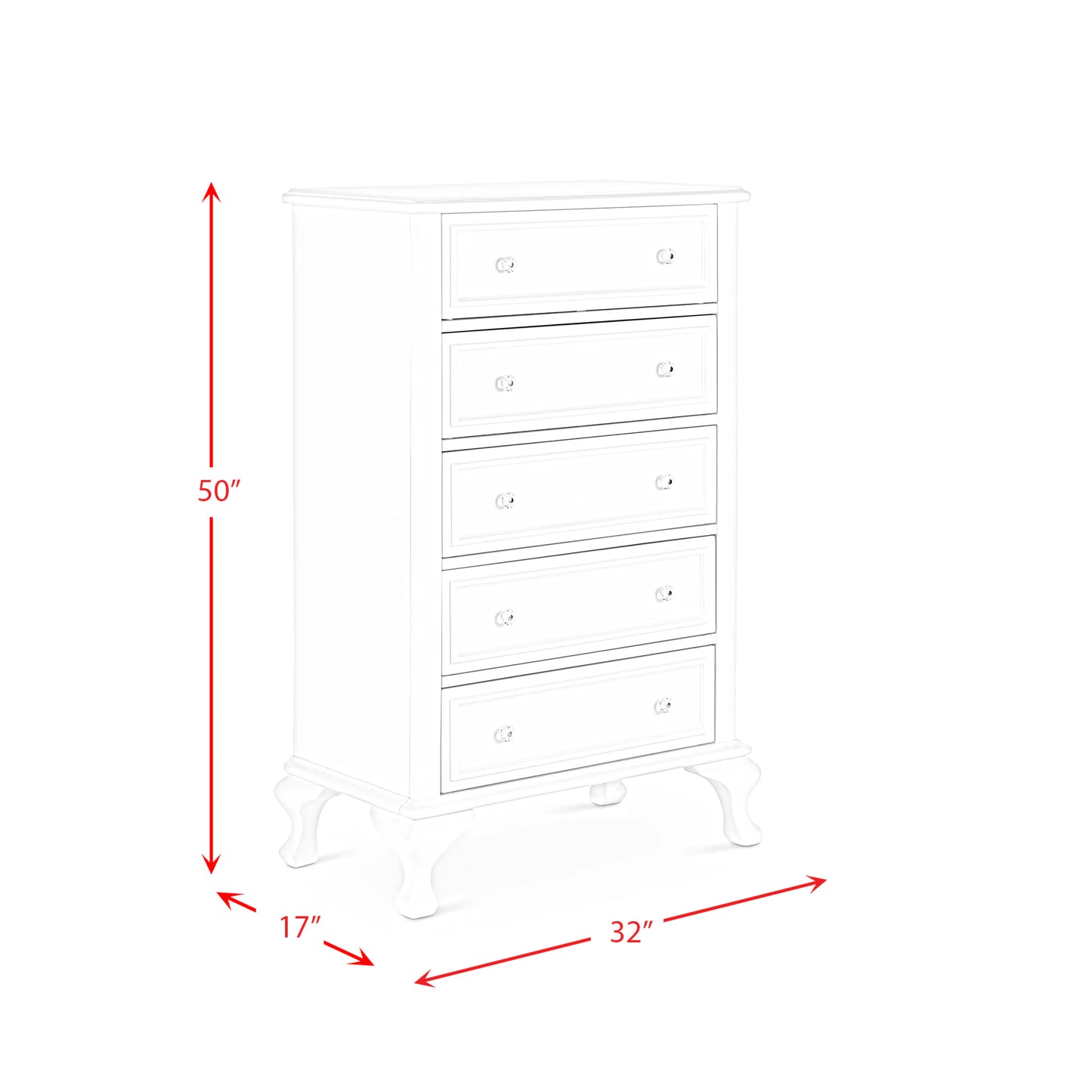 Jesse - Chest - White