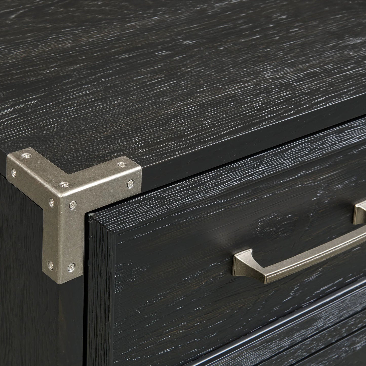 Laguna - 70" TV Console - Weathered Steel