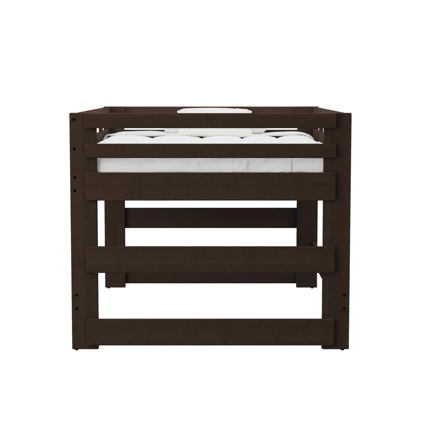 Cali Kids - Full Junior Loft Bed - Brown