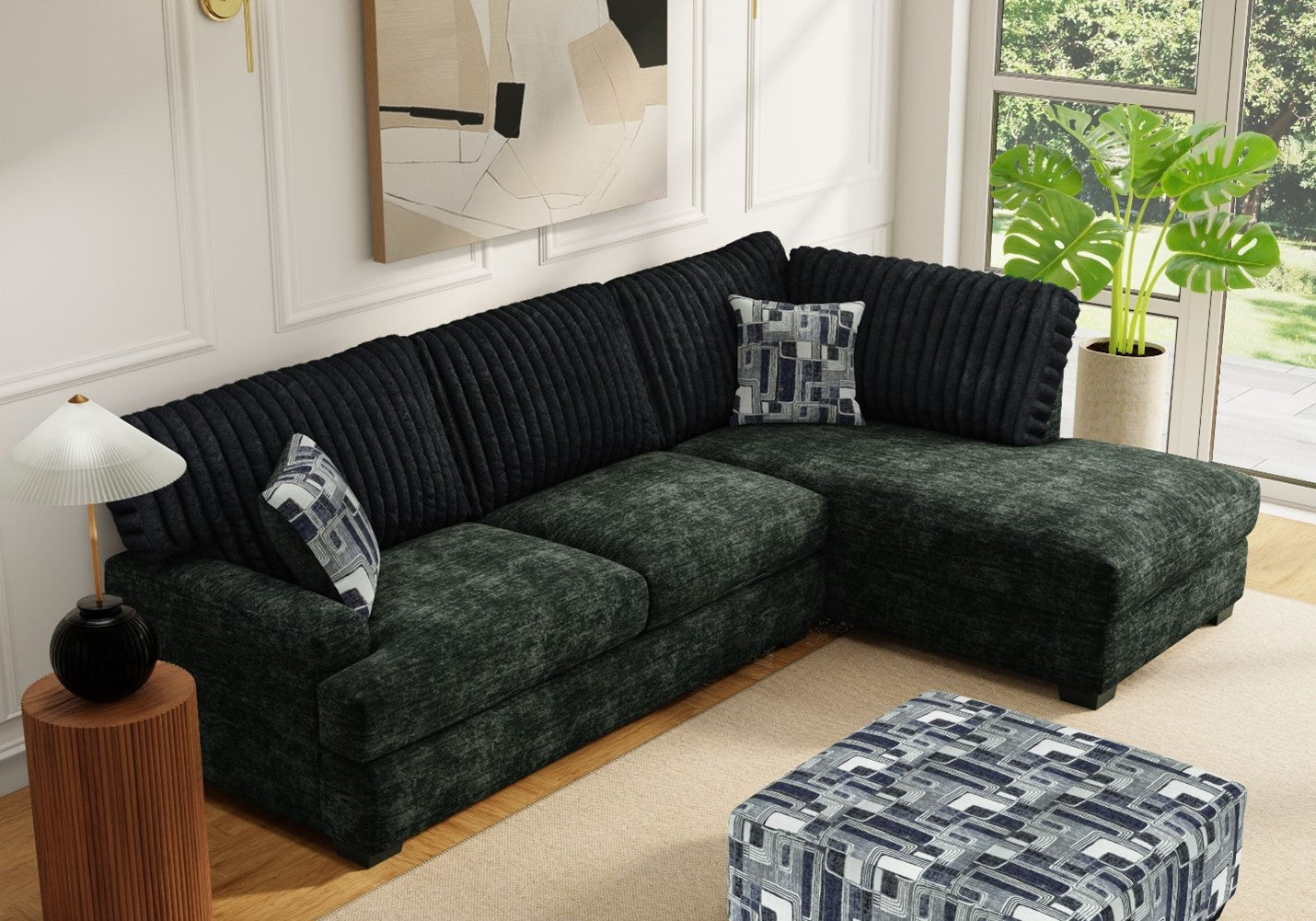 Minhas “Galactic Charcoal” Sectional