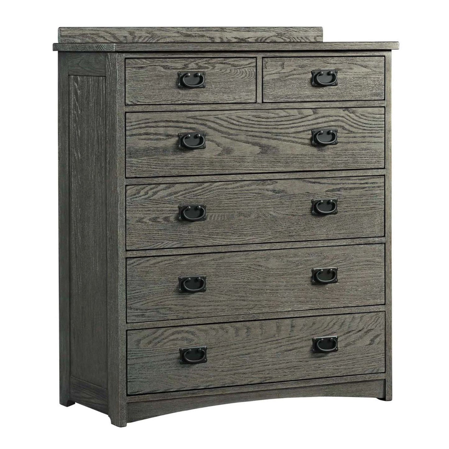 Oak Park - Standard Chest - Brushed Pewter