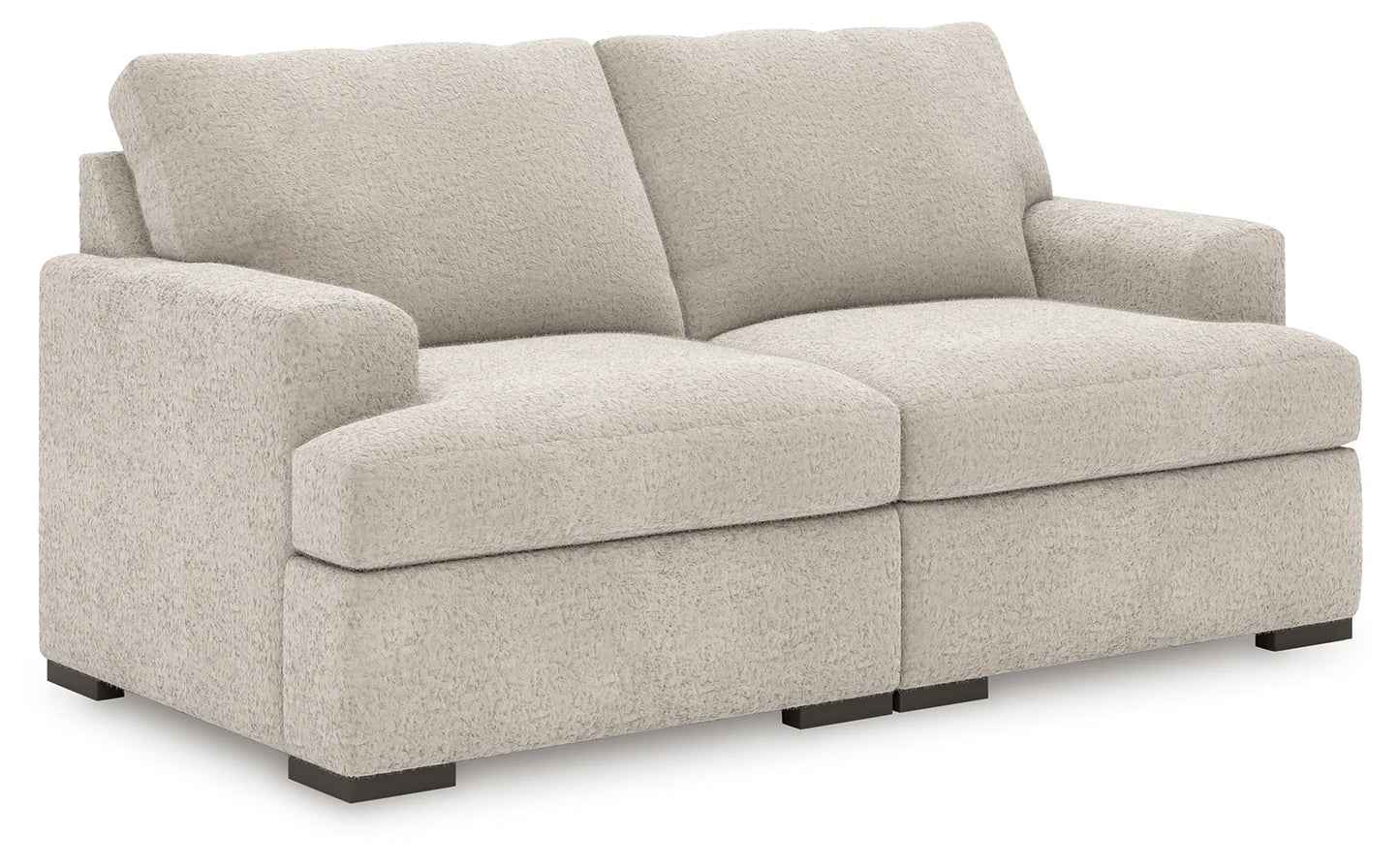 Cuddle Plush - Arctic - 2-Piece Sectional