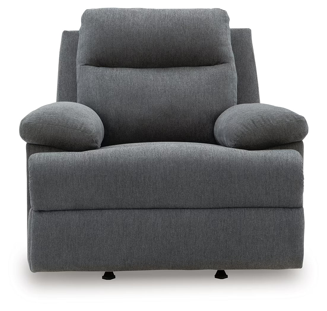 Side-Swipe - Charcoal - Rocker Recliner