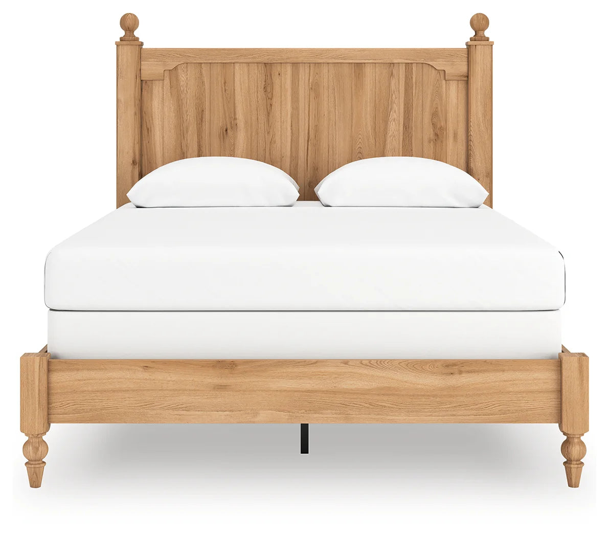 Aleaport - Warm Brown - Queen Panel Bed