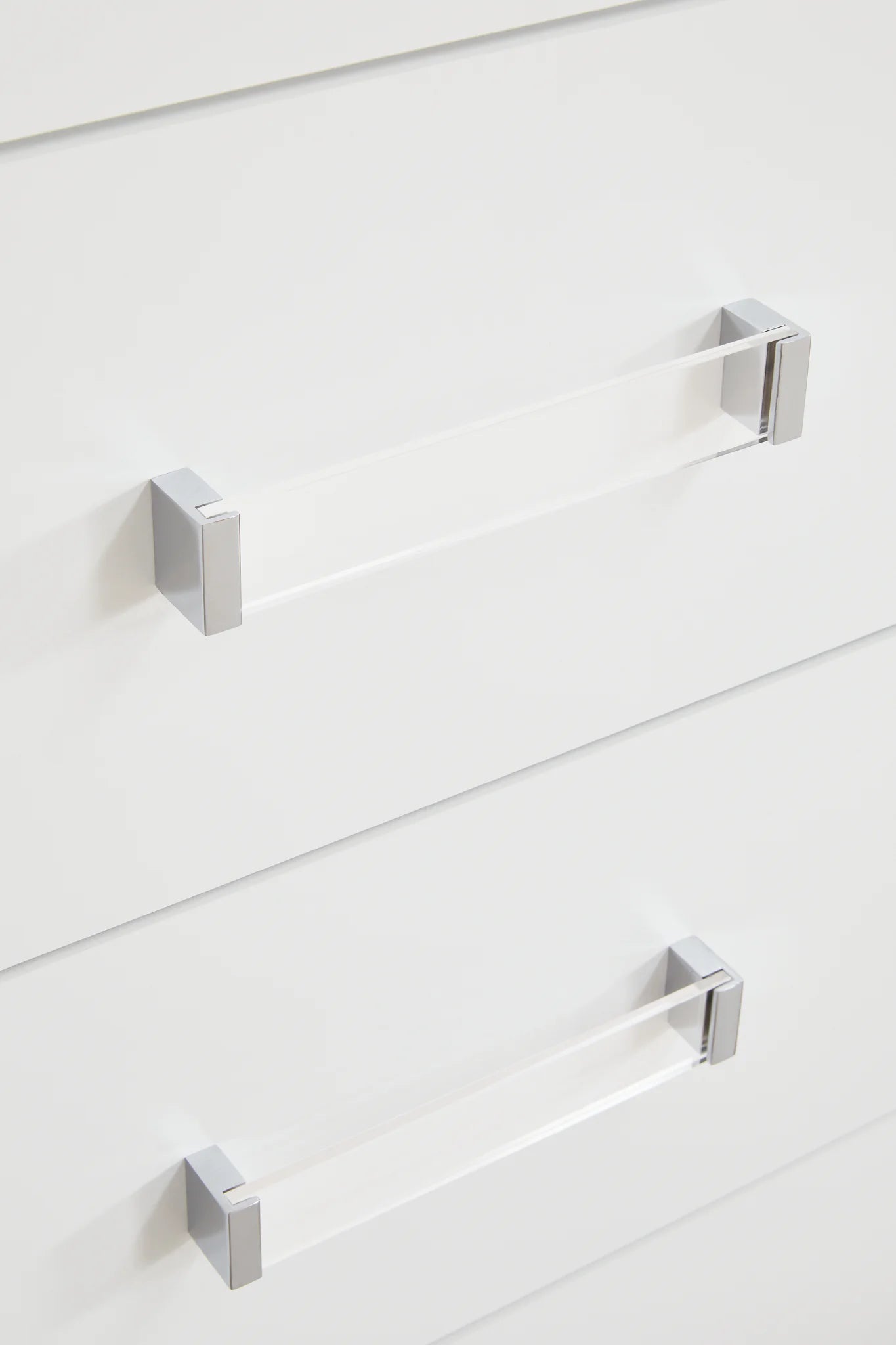 Maeling - Dresser And Mirror - White