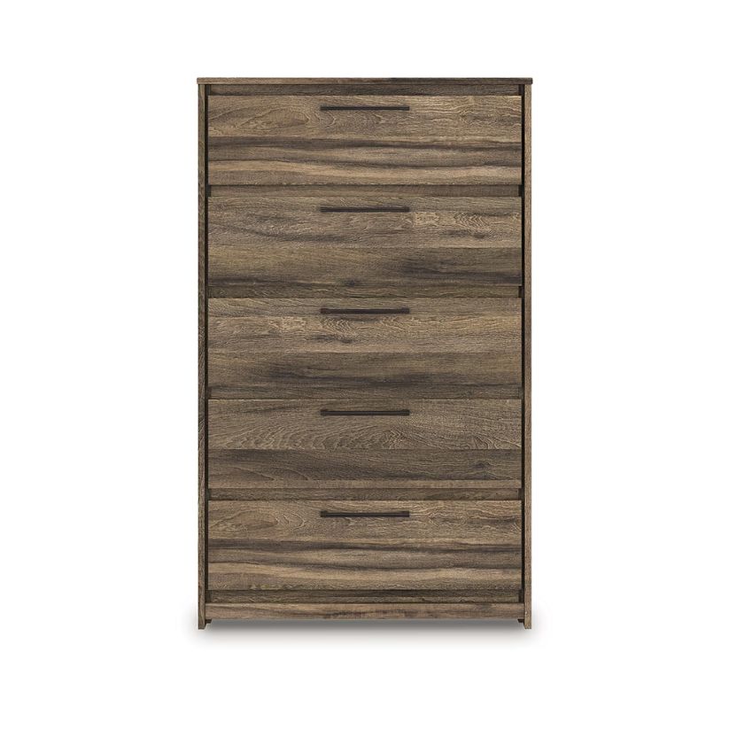 Elbrim - Brown - Five Drawer Chest