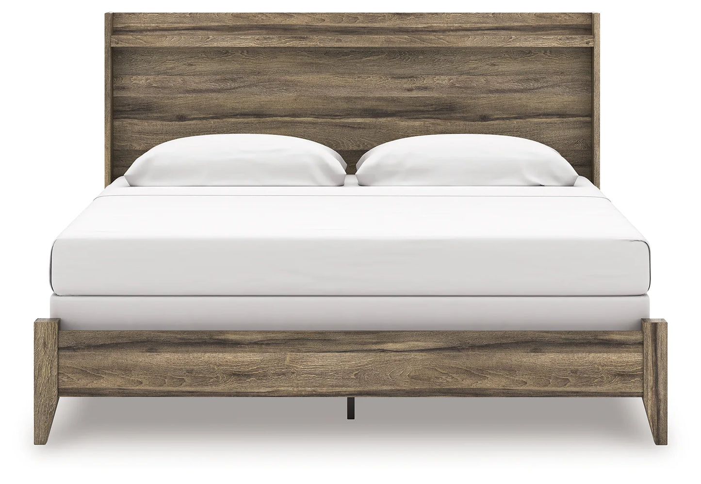 Elbrim - Brown - King Panel Bed