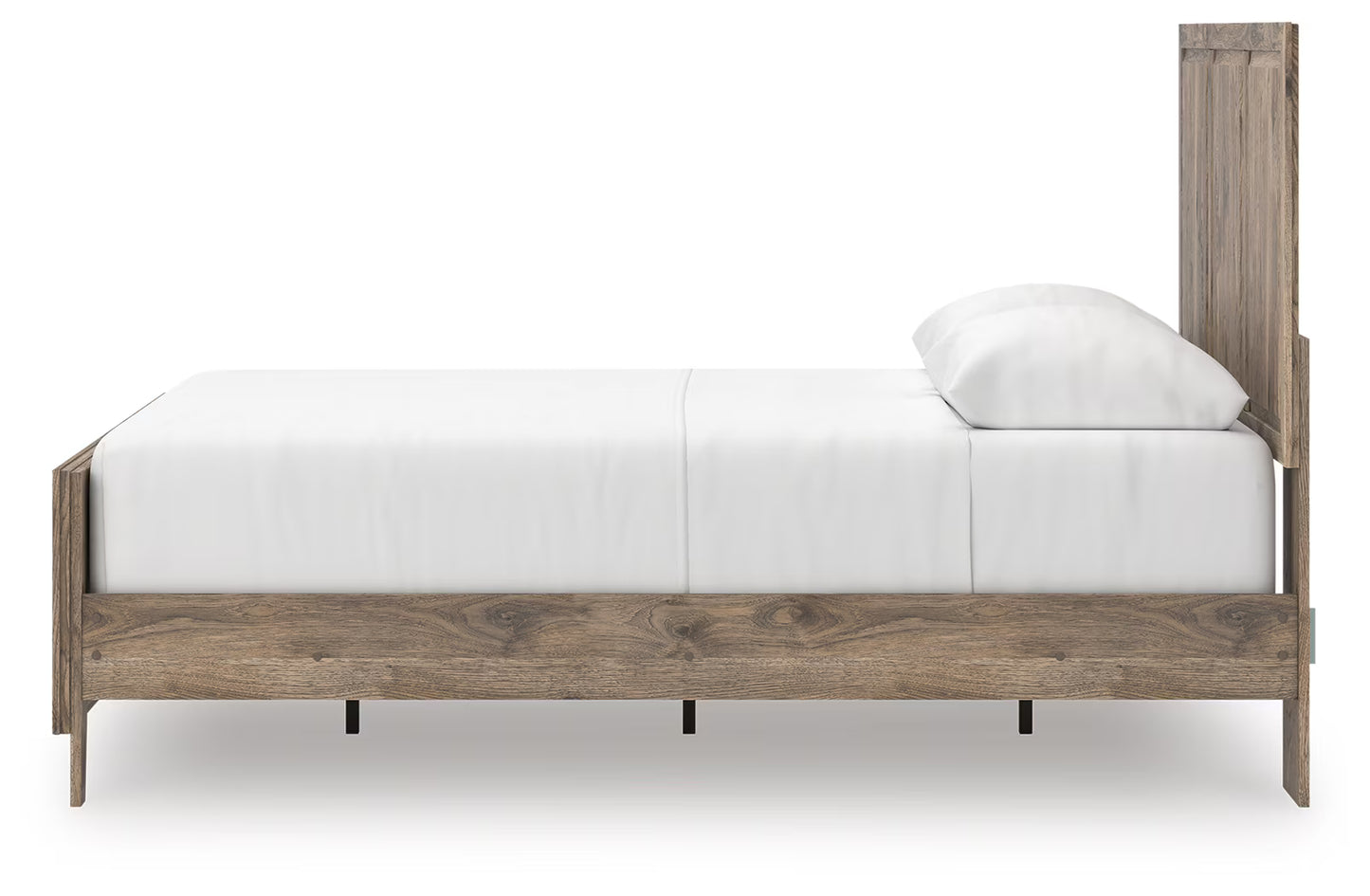 Rusticott - Brown - Queen Panel Bed