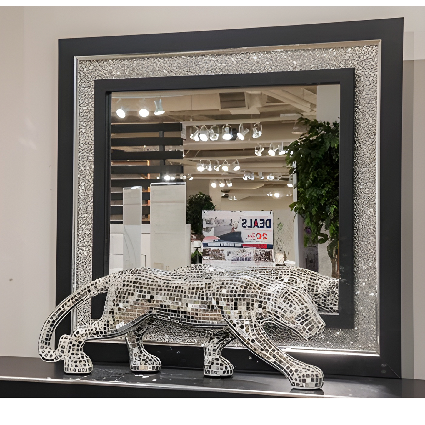 Zuraleus - Black - Bedroom Mirror