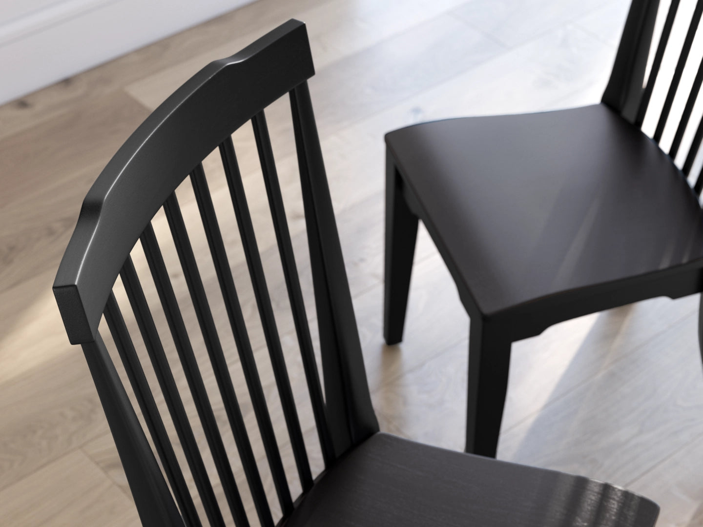 Brenkerton - Black - Dining Room Side Chair (Set of 2)