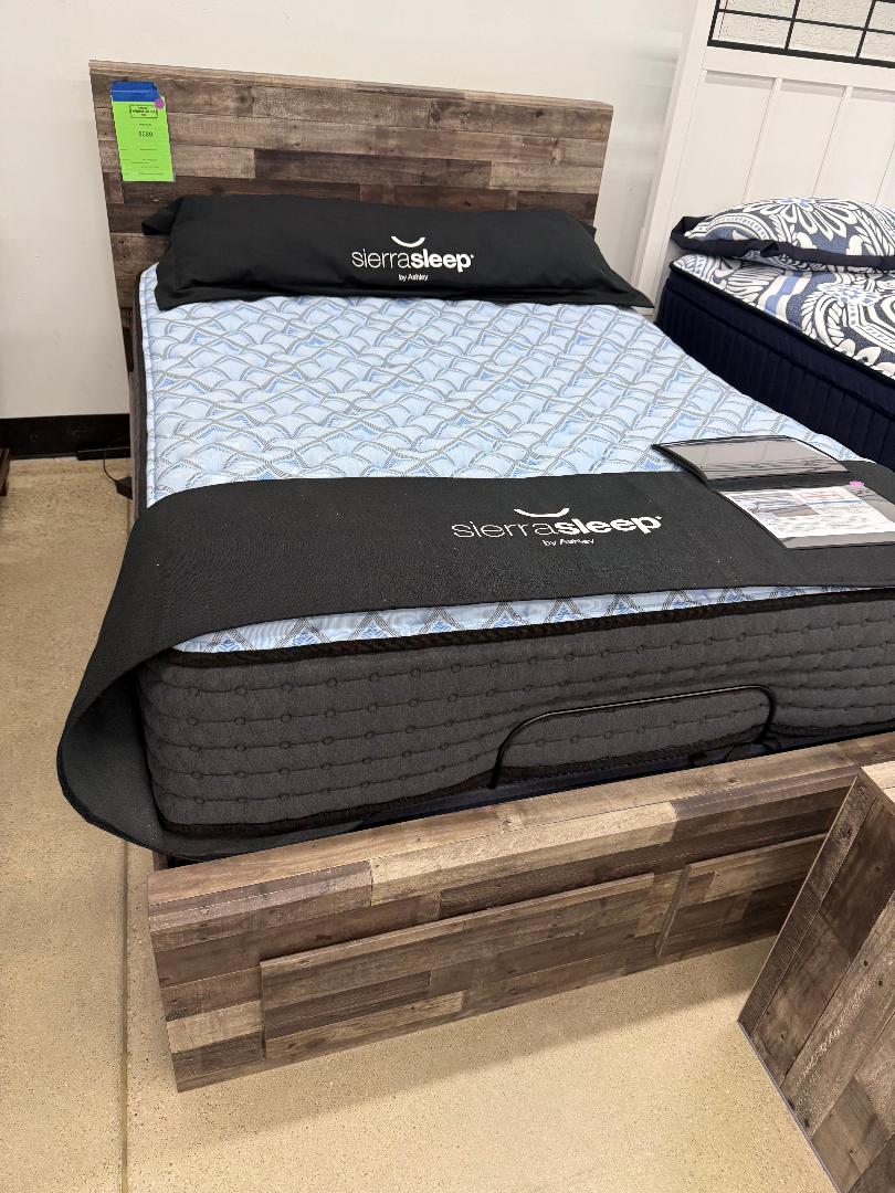 Queen Platform Storage Bed