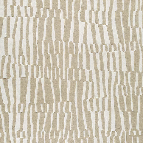 Corrbell - Beige / White - Large Rug - 8' x 10'
