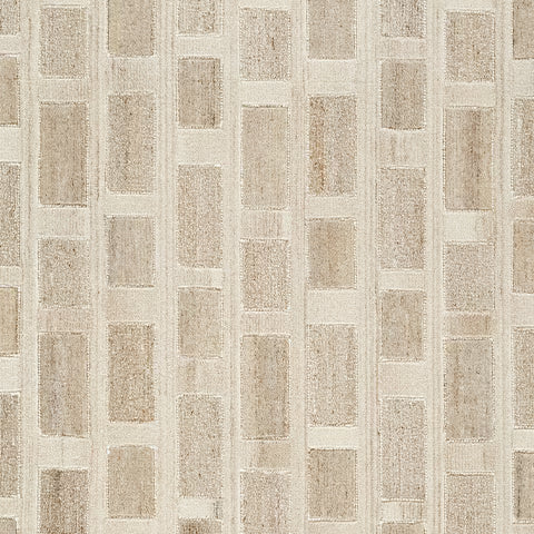 Lisgrove - Tan / Brown / White - Medium Rug - 5' x 7'