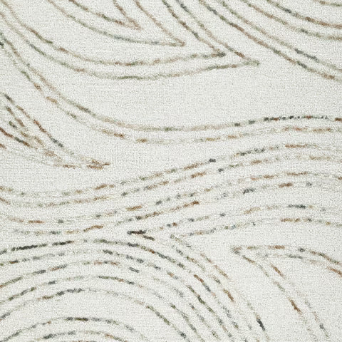 Deenbury - Ivory / Green / Brown - Medium Rug - 5' x 7'