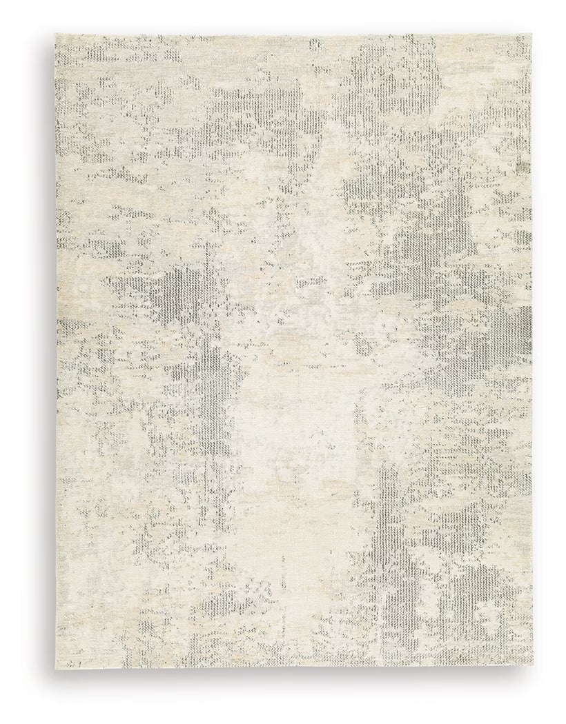 Raif - 8' x 10' Rug - Gray / White / Cream