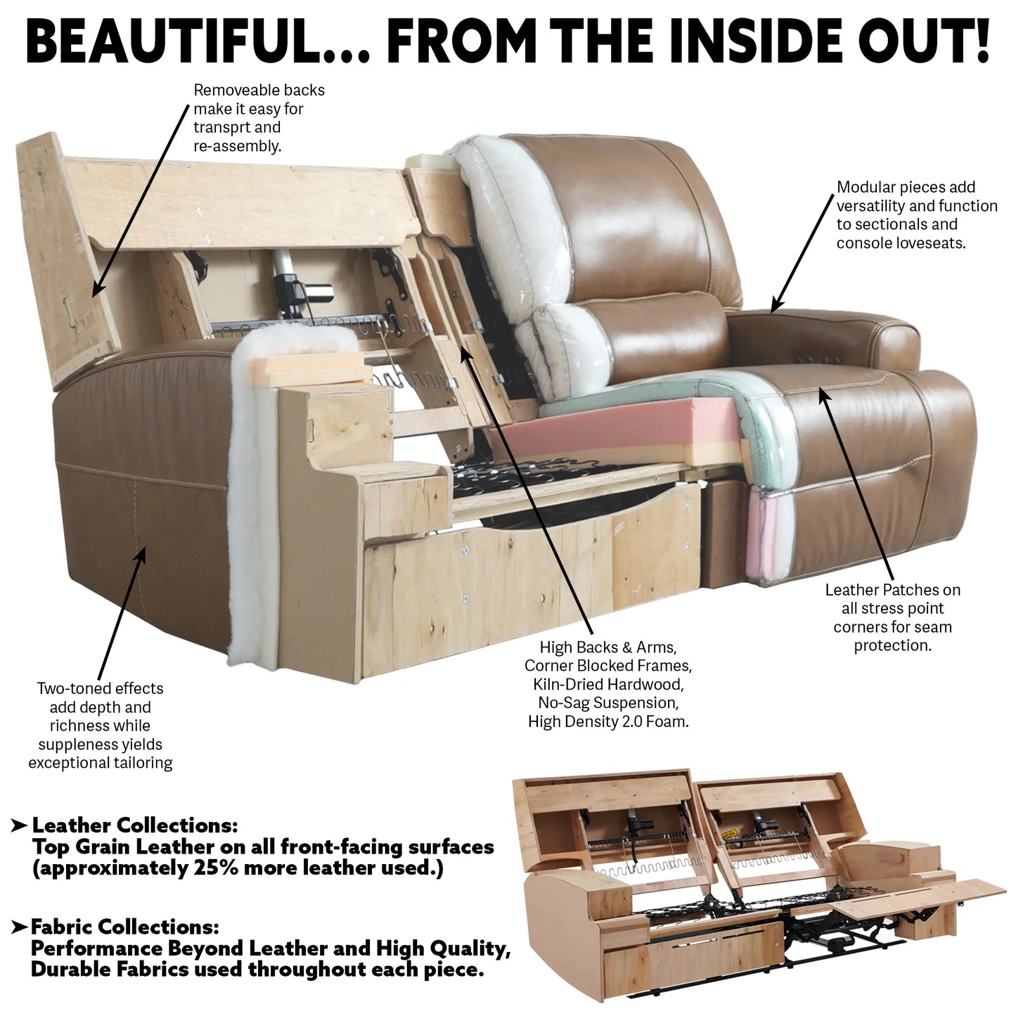 Silhouette - Dual-Power Recliner - Bolero Coffee