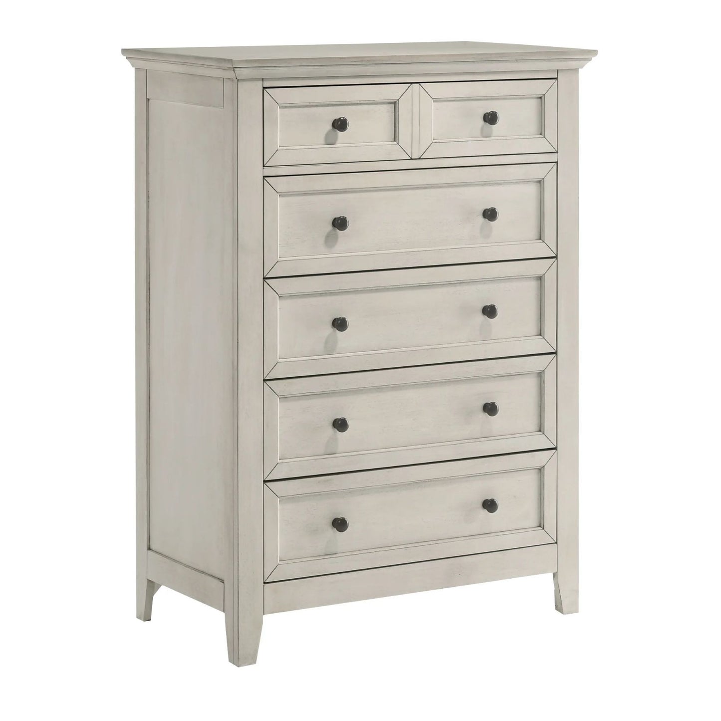 San Mateo Youth - Chest - Rustic White