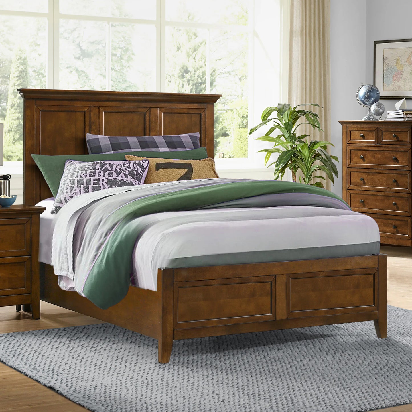 San Mateo Youth - Full Standard Bed - Tuscan
