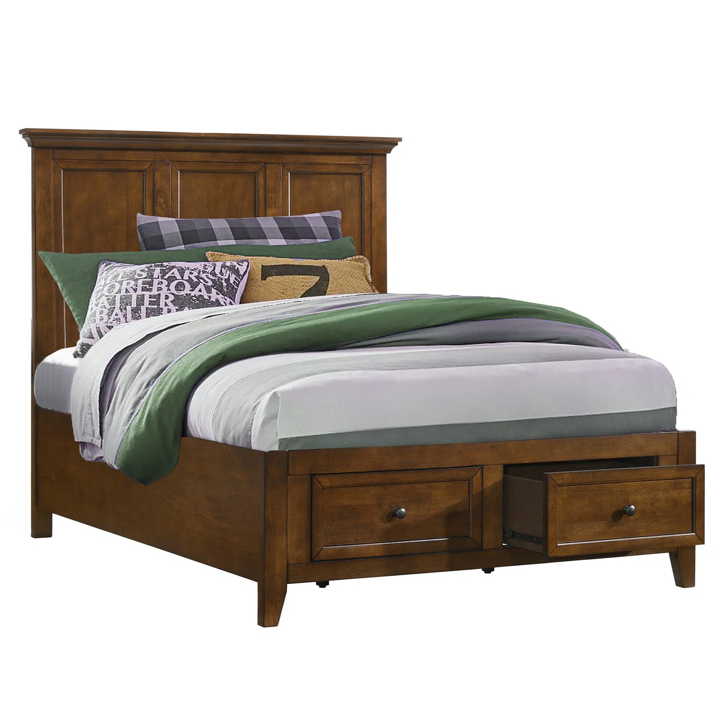 San Mateo Youth - Full Storage Bed - Tuscan
