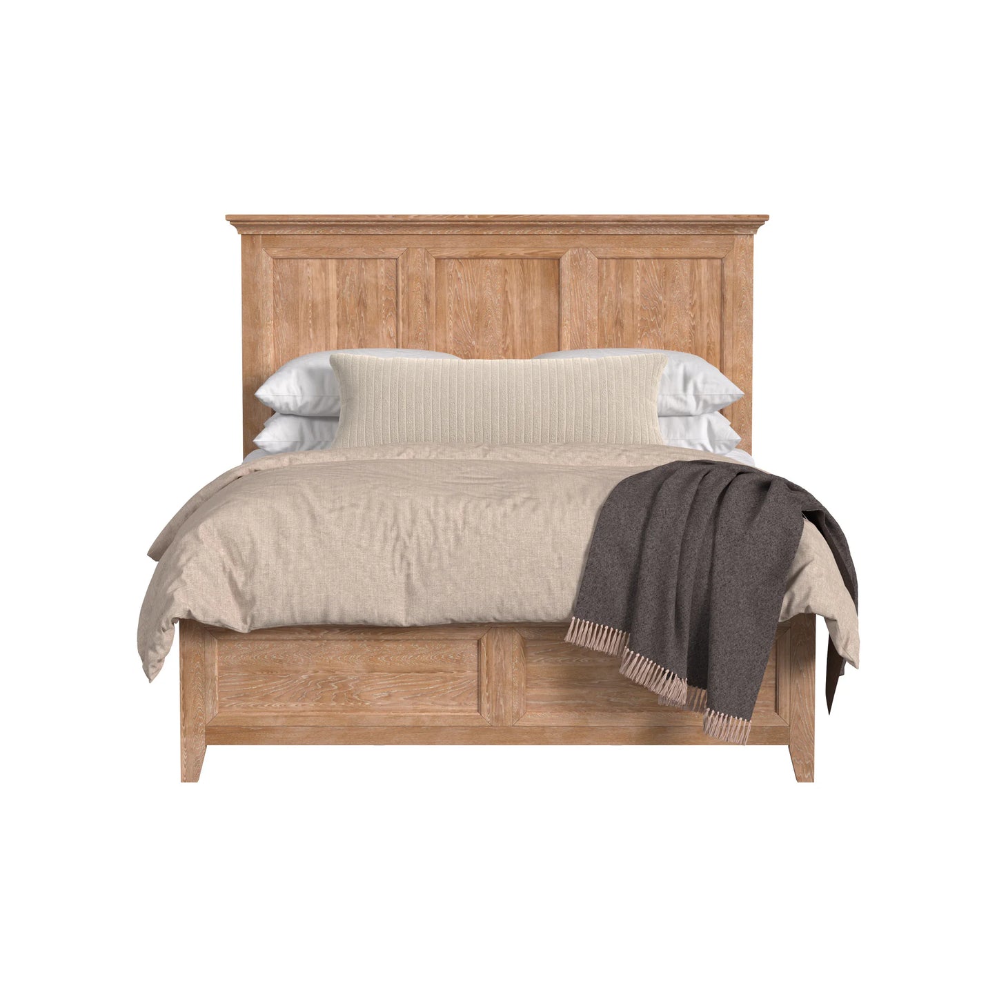 San Mateo - Queen Storage Bed - Wheat