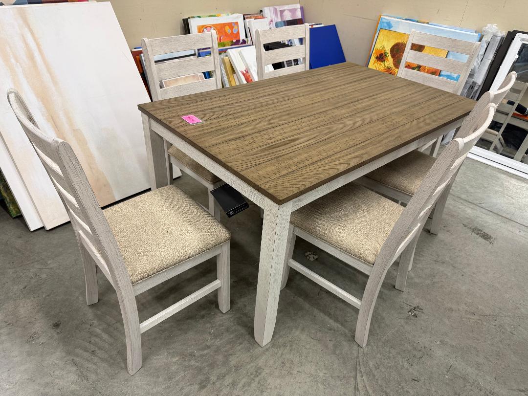 "Skempton” Table and Six Chairs