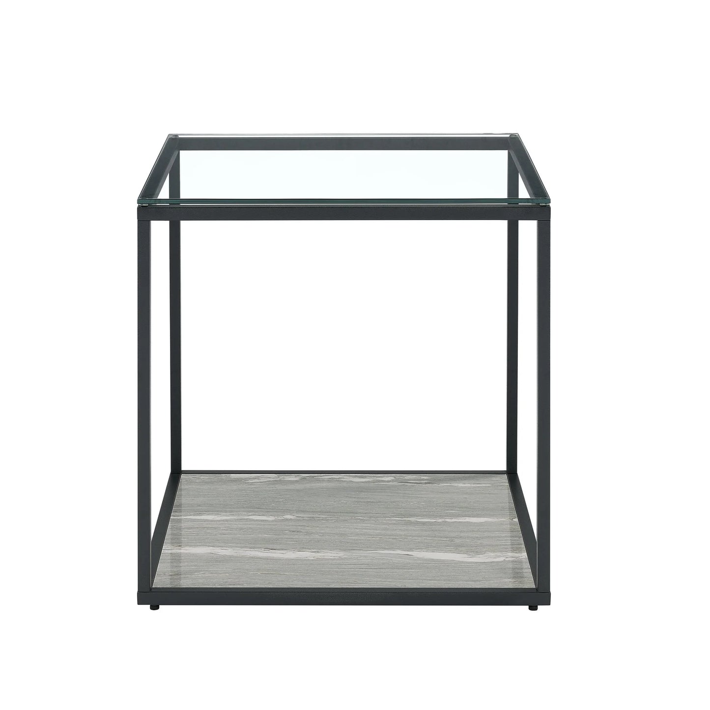 Yasmin - End Table - Gray