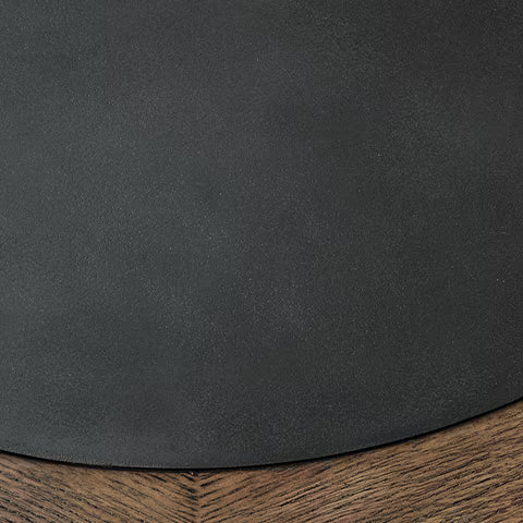 Dontayne - Round End Table - Warm Brown