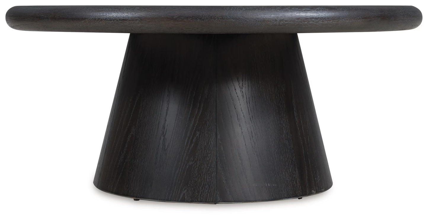 Bracken - French Black - Round Cocktail Table