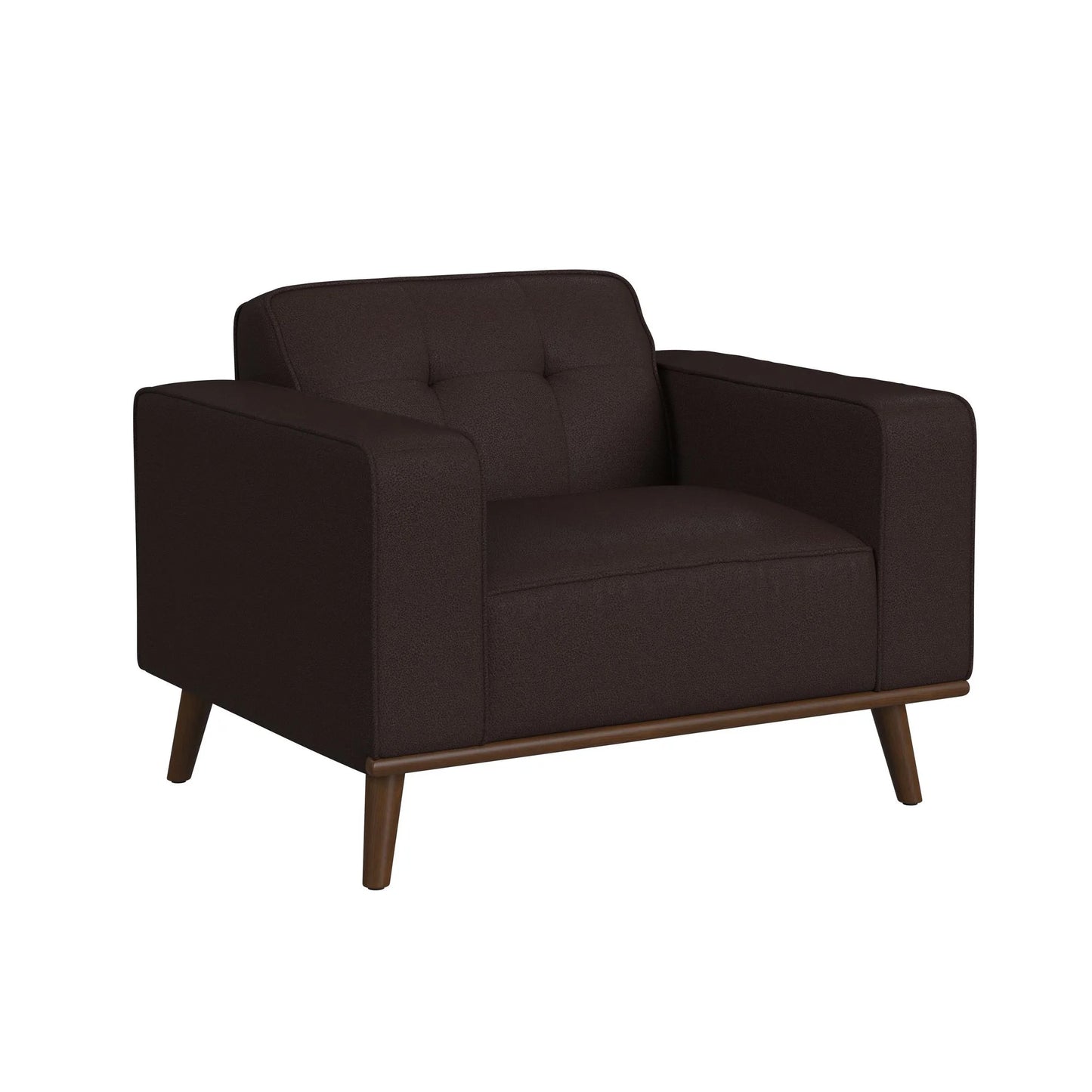 Destiny - 3 Piece Living Room Set (Sofa, Loveseat & Chair) - Pebble Brown