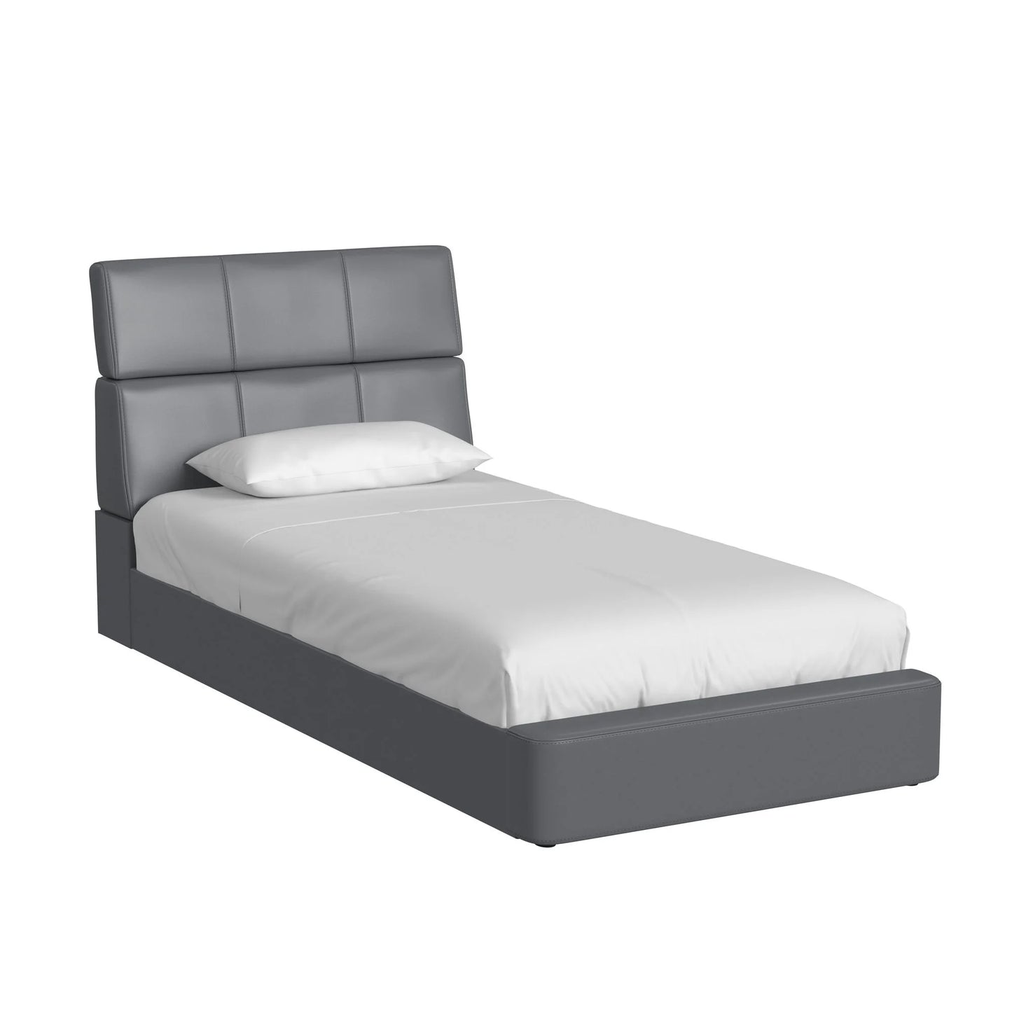 Valari - Twin Transformer Bed With Electronic Features PU - Gray