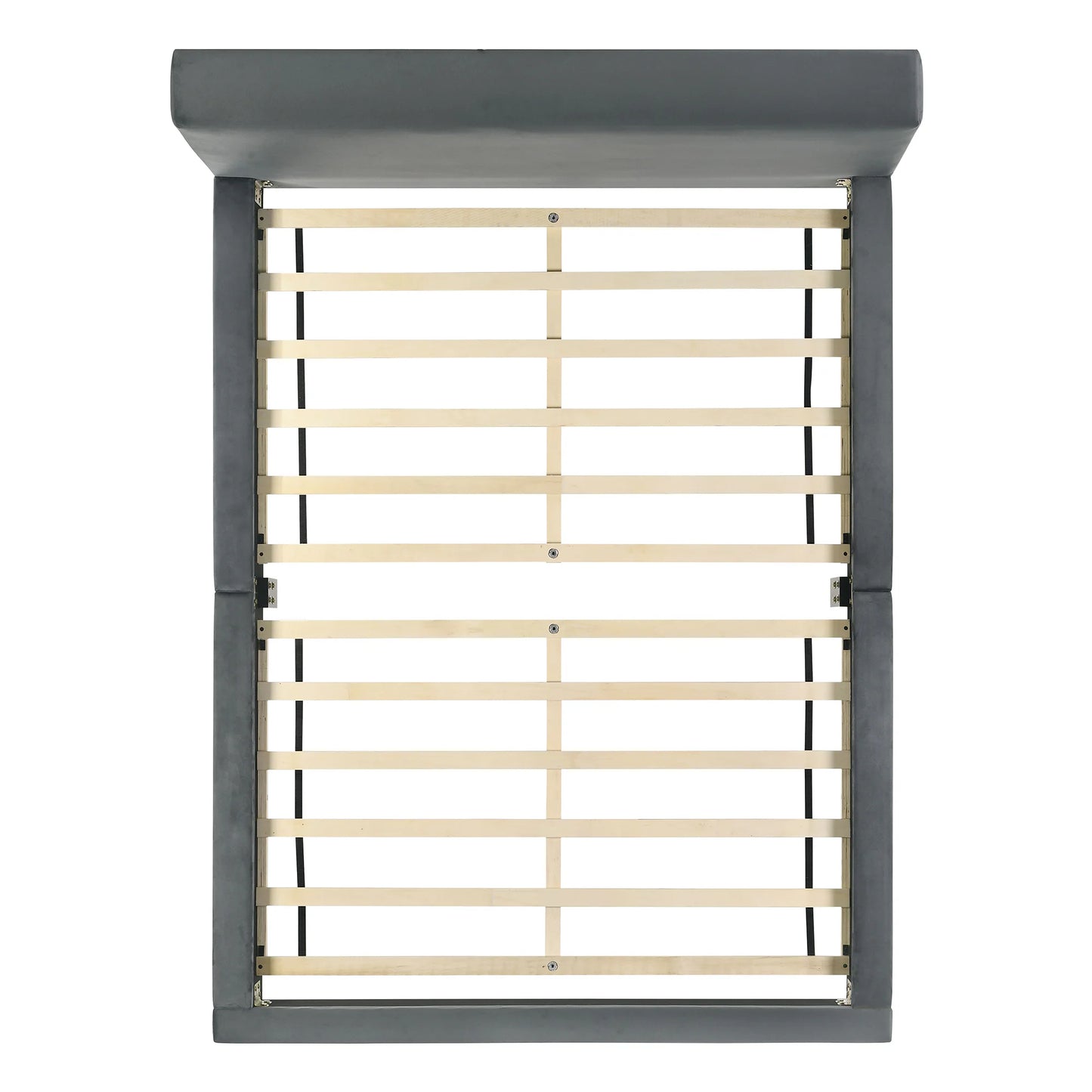 Brookhaven - Full Upholstered Bed - Gray